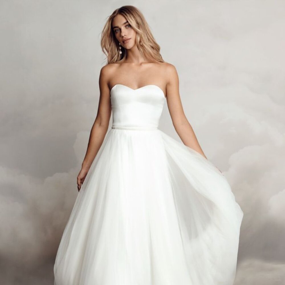 Catherine Deane “Misty” Skirt and Emma & Grace Custom Satin Top